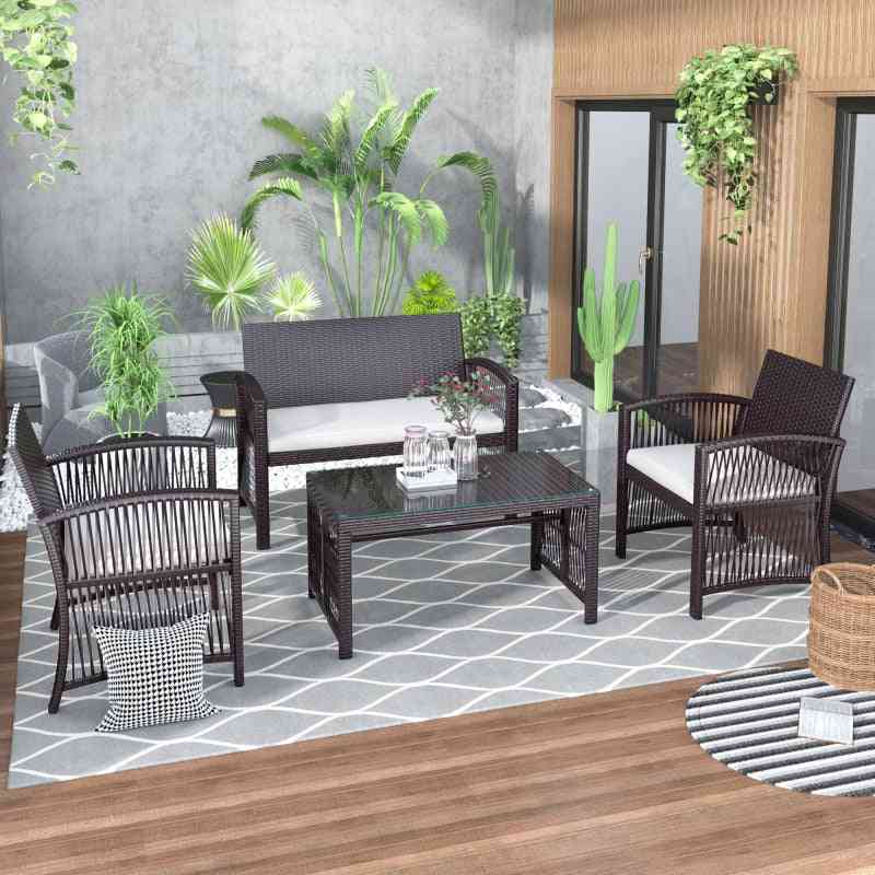 Chair Table Patio Set Outdoor Sofa For Garden Backyard Porch