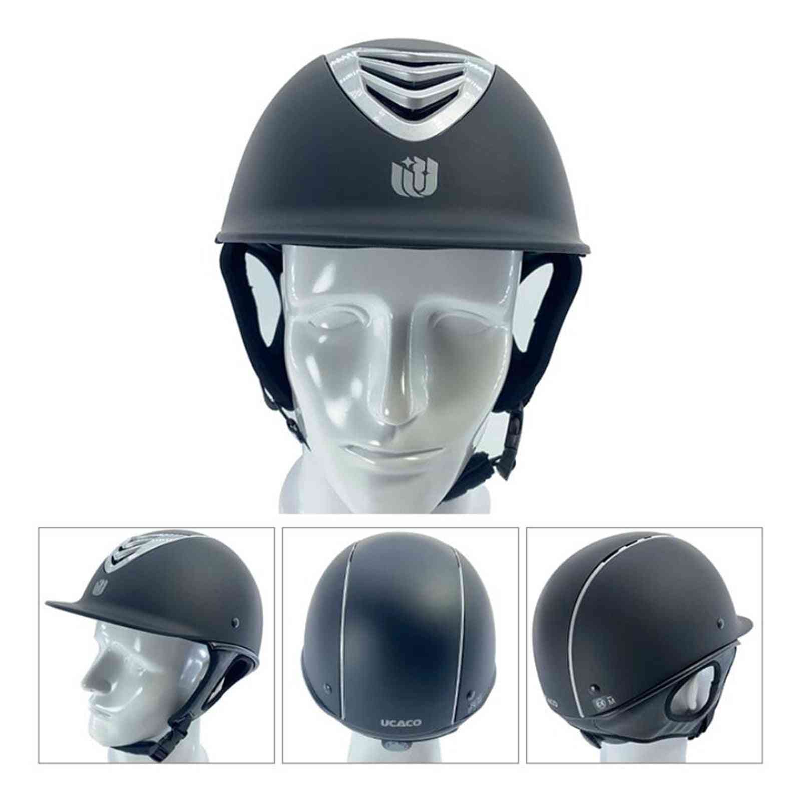 Motorcycle Helmet, Caps - Adjustable Equestrian Helmet