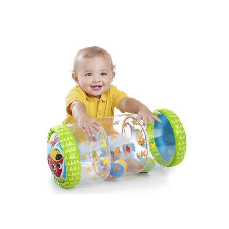 Baby Crawling Roller, Inflatable Toy With Bell Learning To Walk