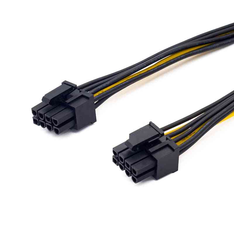 Graphic Video Card Adapter Power Splitter Cable