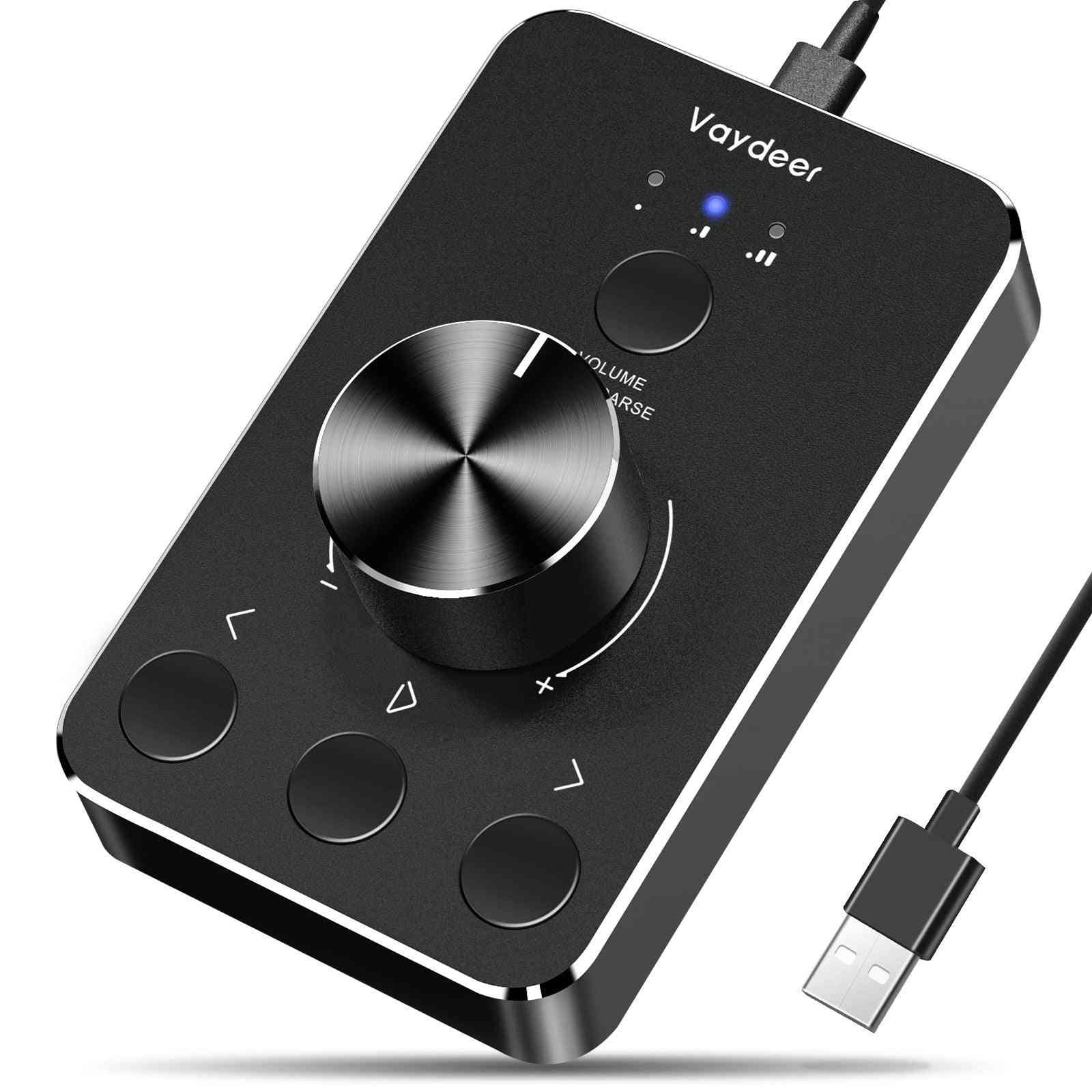 Usb Volume Control Knob Computer Speaker
