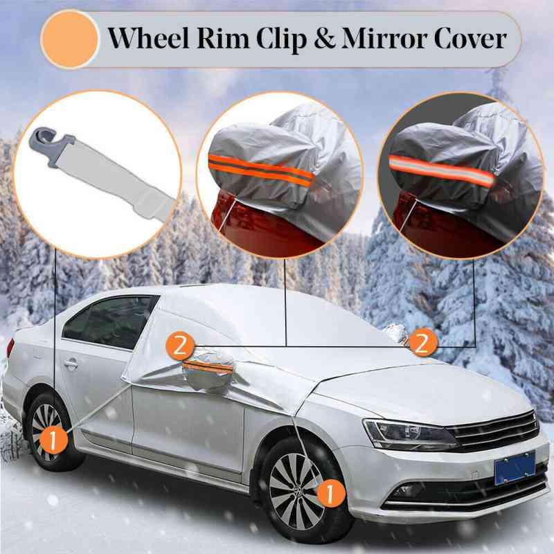 Universal Car Covers Winter Snow Ice Rain Dust Frost Guard