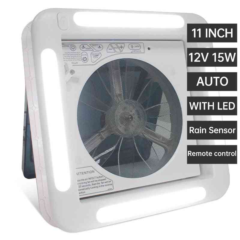 11'' Dreamrv Ce Electric Control Caravan Accessories Motorhomes Vents 12 Volt Fan With Led Camper Rv Window Recreational Vehicle