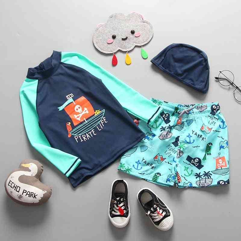 Baby Bathing Suit, Long Sleeve Swim Clothes