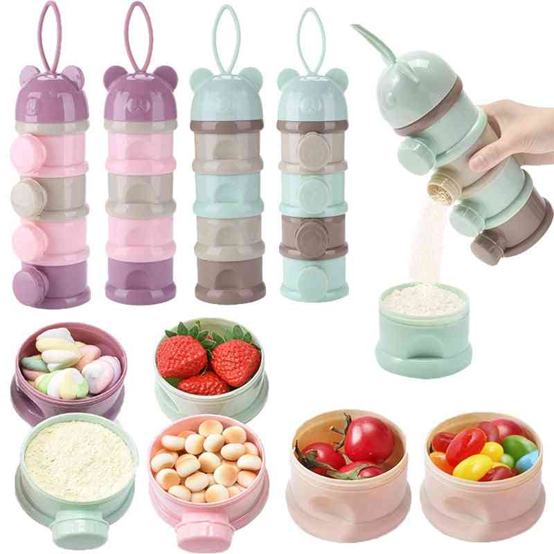 Baby Cartoon Portable Food Storage Box Essential Snacks For Baby