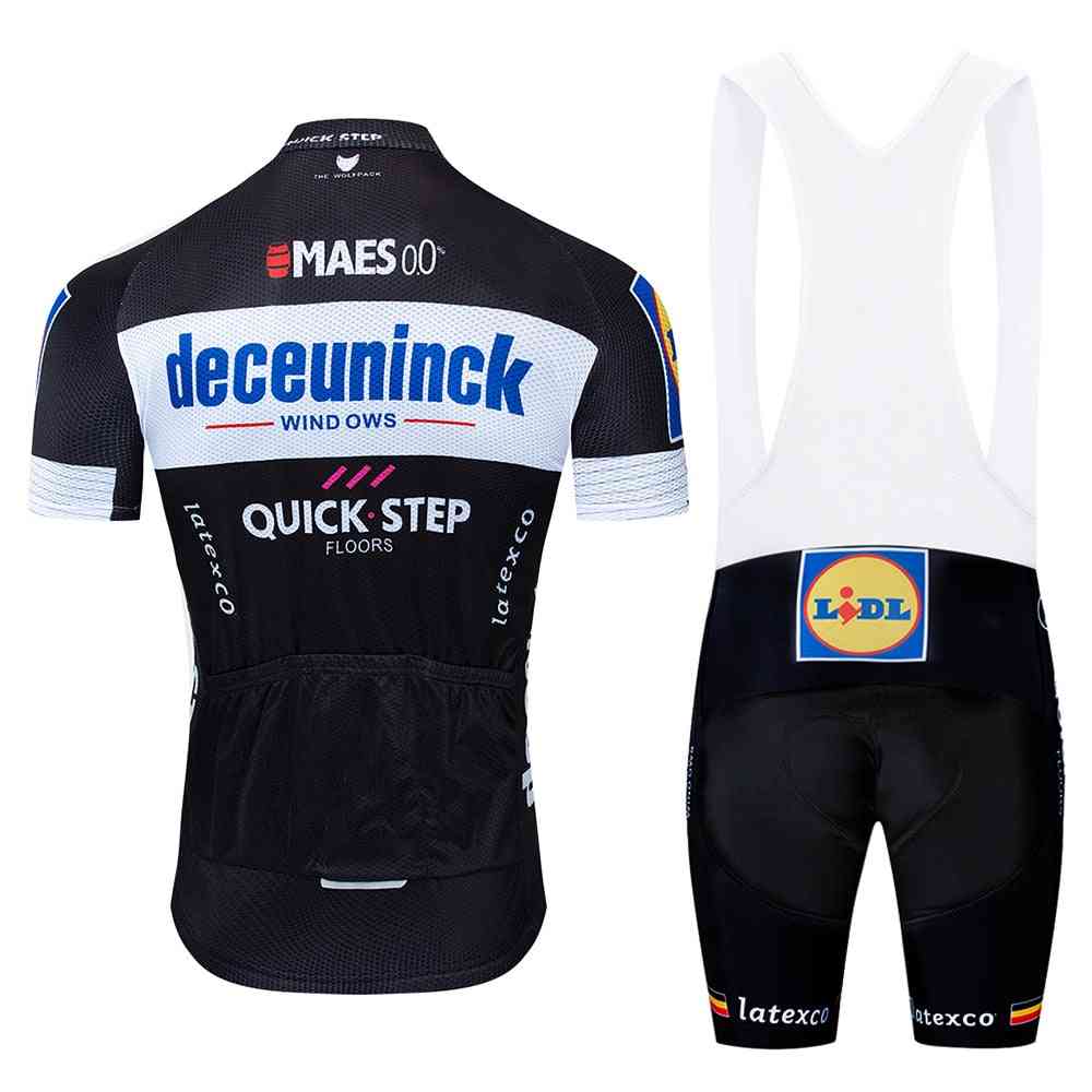 Team Quick Step Cycling Jersey Bib Pant Set