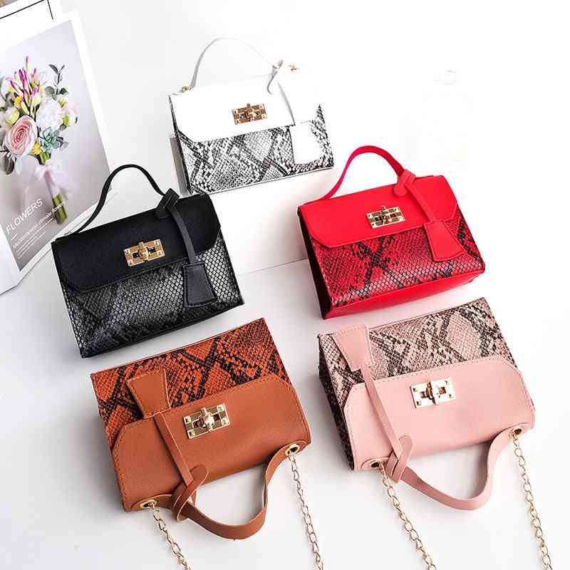 Soft Pu Shoulder Bags Female Small Square Messenger Bags Ladies