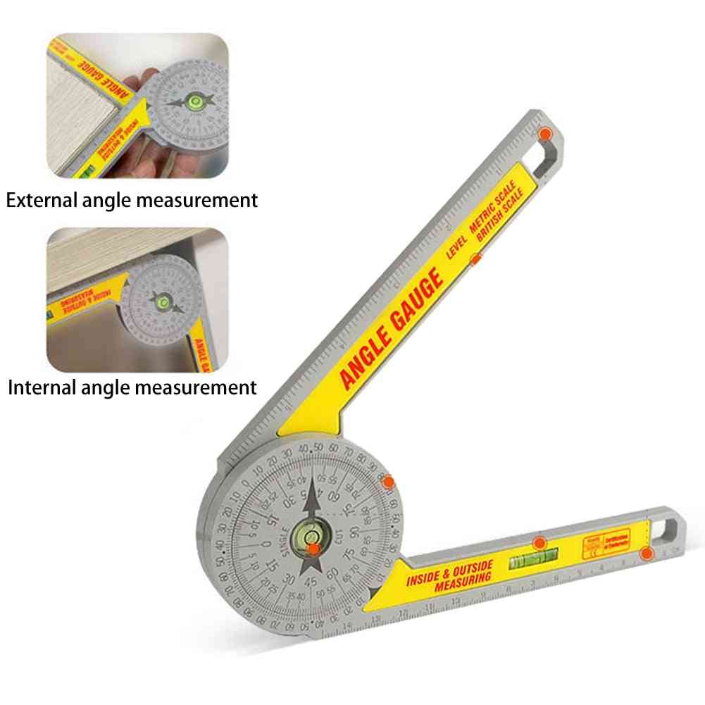 360 Degree Miter Saw Protractor - Digital Protractor Ruller