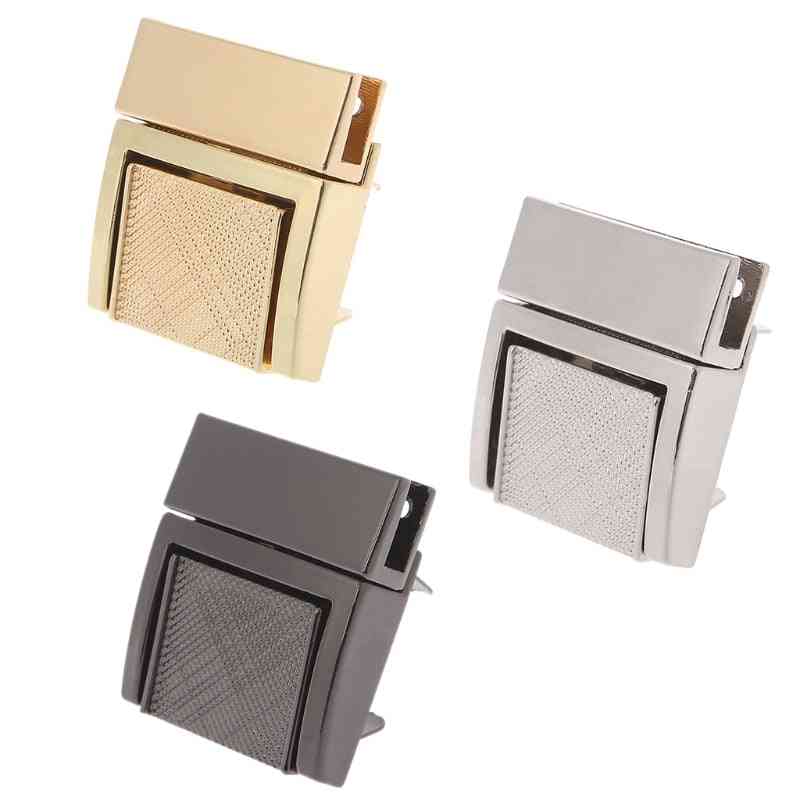 Buckle Twist Lock Hardware For Bag Accessories Shape Handbag