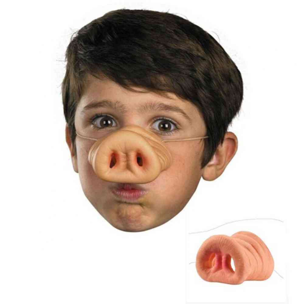 Halloween Pig Nose Costume Snout Adult Child Kid Cosplay Party Mask