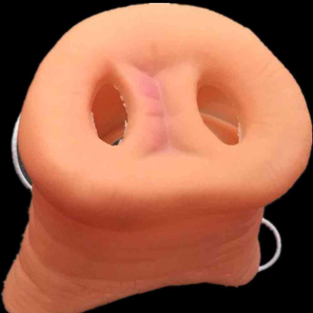 Halloween Pig Nose Costume Snout Adult Child Kid Cosplay Party Mask