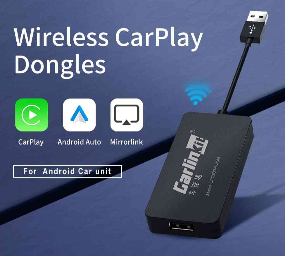 Dongle Carplay Android Box, Car Multimedia Player Bluetooth Auto Connection Kit
