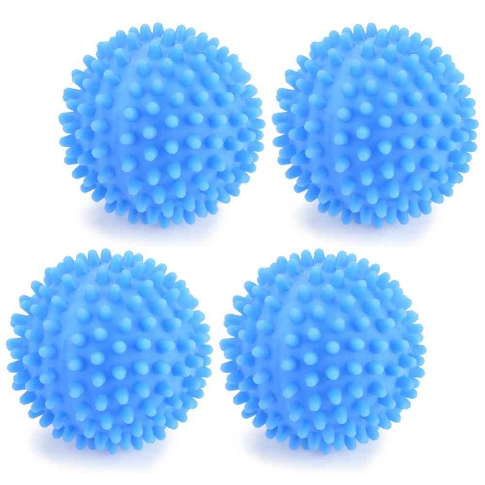 Blue Pvc Reusable Dryer Balls Laundry Ball Washing Drying Fabric Ball