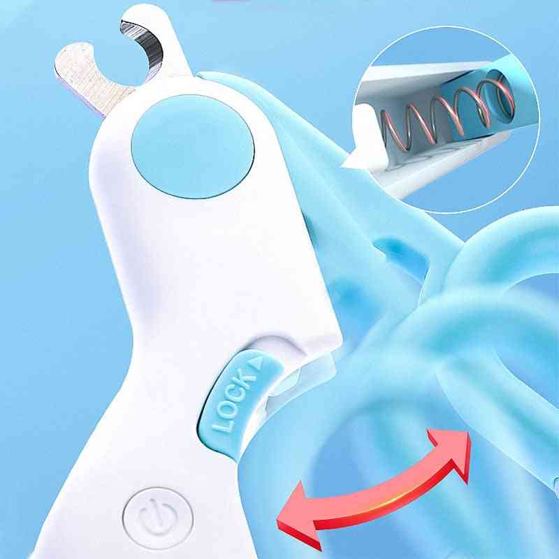 Professional Scissors With Light- Pet Nail Clipper