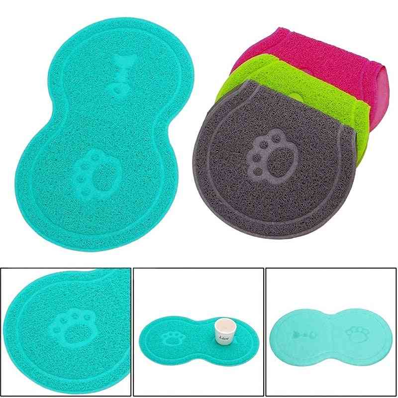Dog Puppy Cat Feeding Mat Pad Placement Pet Accessories