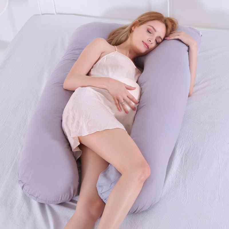 Pregnant Women Sleeping Support Cotton Pillowcase