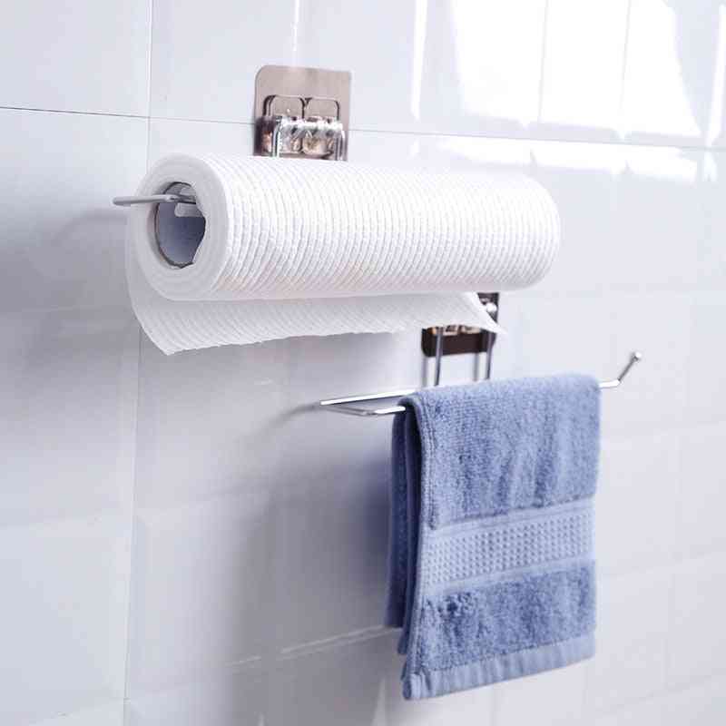 Kitchen Self-adhesive Towel Holder