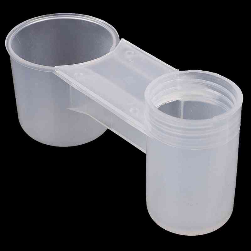 Clear Water Bottle Drinker Cup For Pigeon Bird Accessories