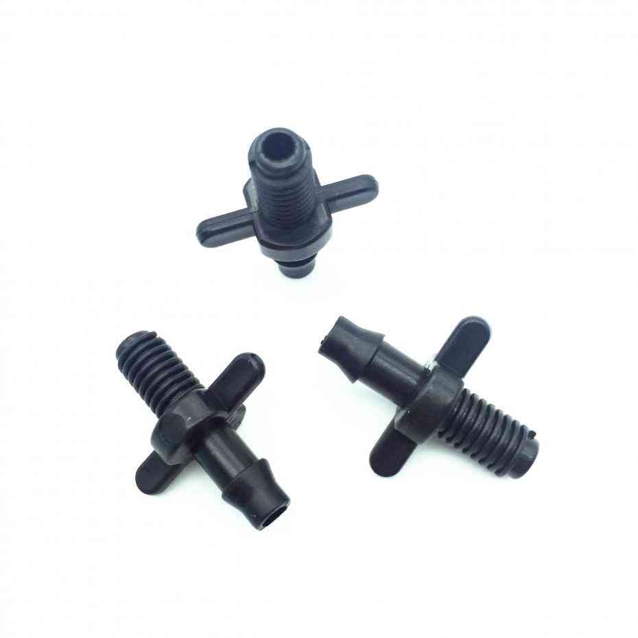 Splitter adapter konnektor-on-off ventil til 4/7 mm slange
