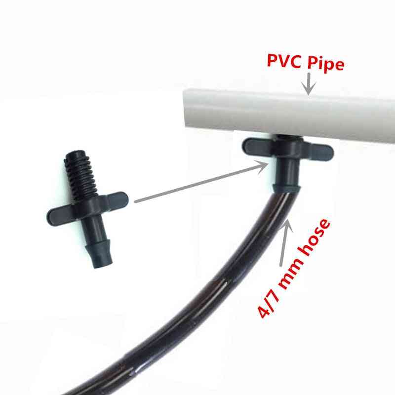 Splitter adapter konnektor-on-off ventil til 4/7 mm slange