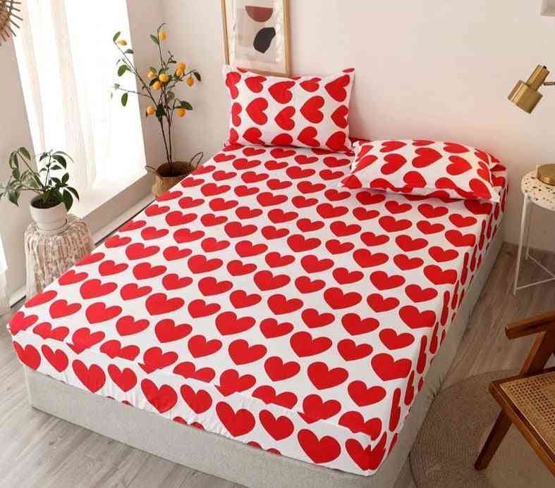 Elastic Bed Linen Polyester Mattress Cover