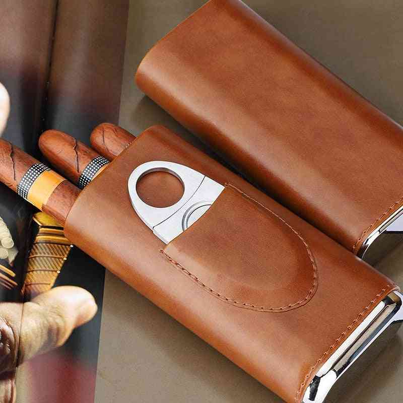3-finger Humidors Portable Cigar Box