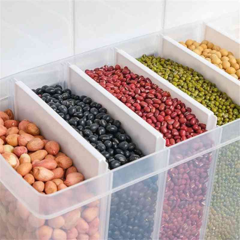 Home Sealed Rice Storage Box Wall Mounted Cereal Grain Container