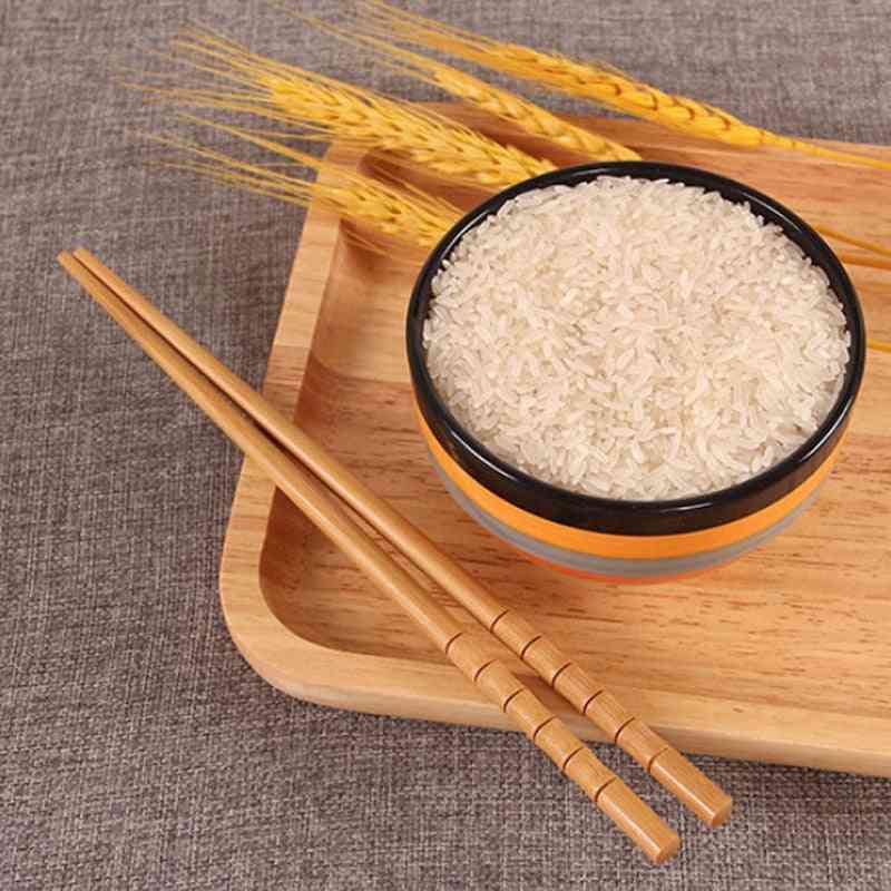 Pure Manual Natural Wood Chopsticks Healthy Chinese Food Stick