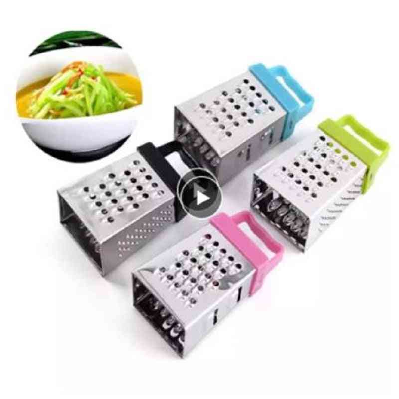 1pc Stainless Steel Mini Four-sided Grater