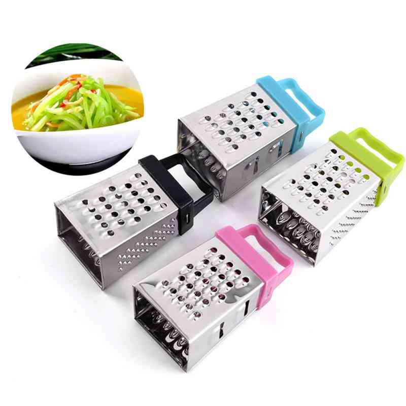 1pc Stainless Steel Mini Four-sided Grater