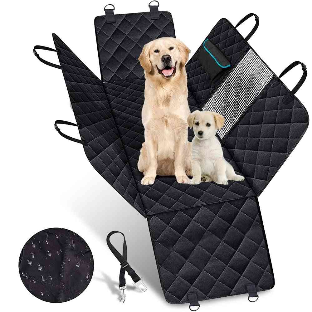 Dog Car Seat Cover Mesh Pet Carrier Hammock Safety