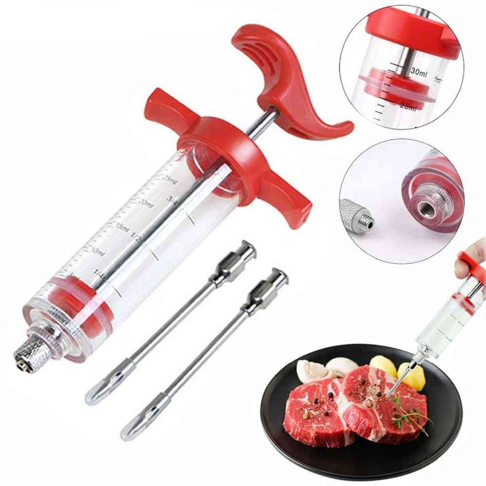 Eco-friendly Bbq Meat Syringe Marinade Injector