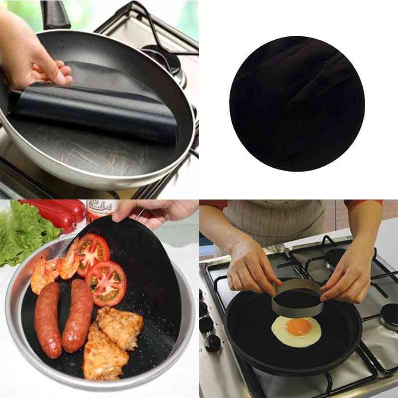 Non-stick Pan Fry Liner Sheet Cooking Oil Pad
