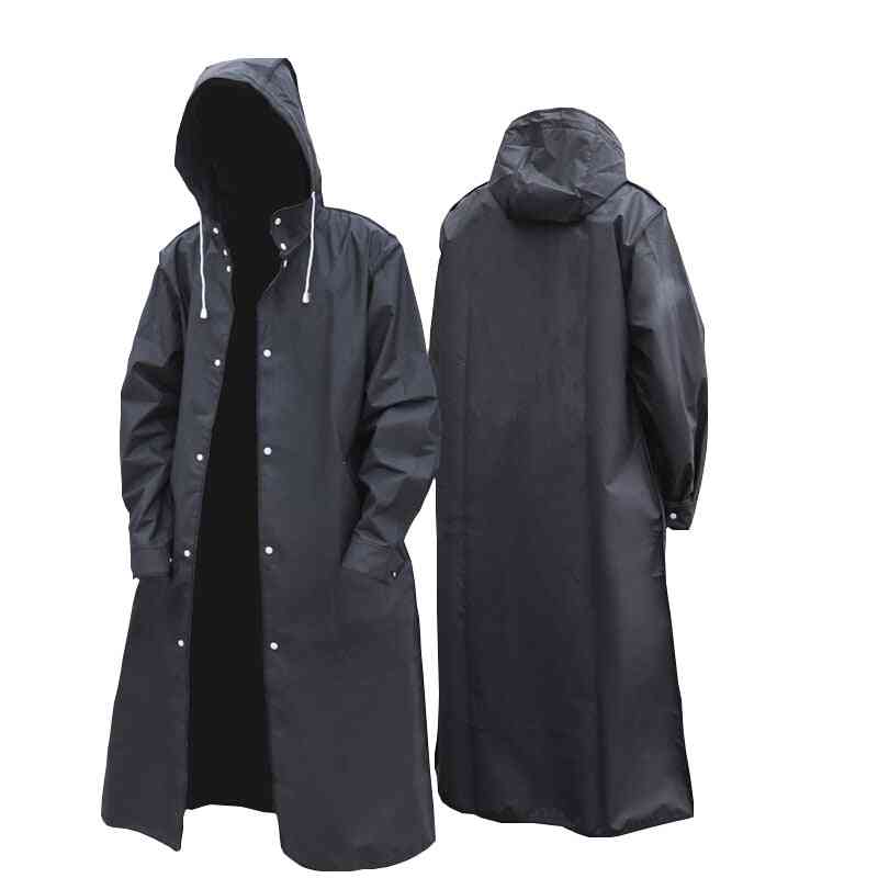 Fashion Adult Waterproof Long Raincoat
