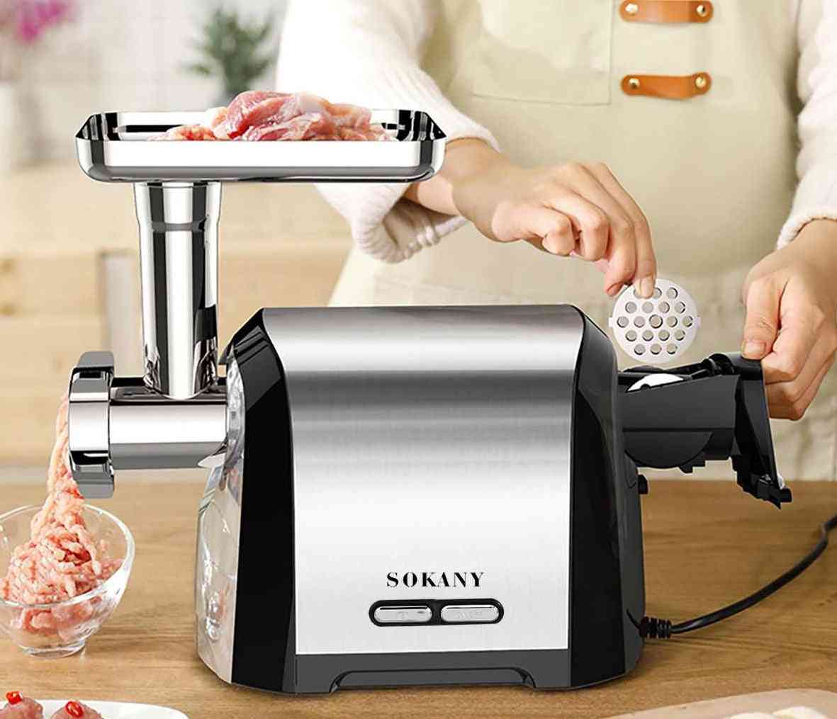 Stainless Steel Electric Meat Grinders