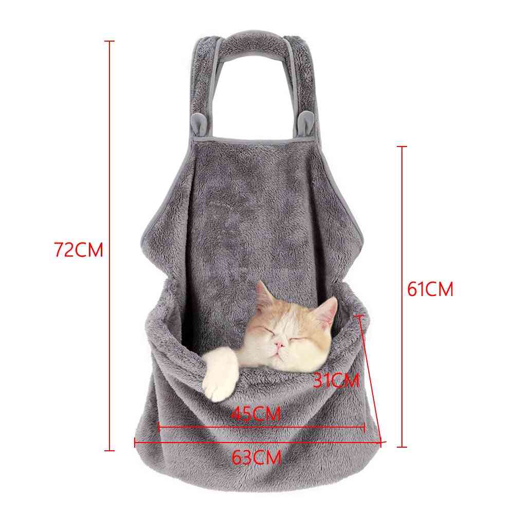 Pet Carrier Backpack-cat Plus Velvet Towel Bag