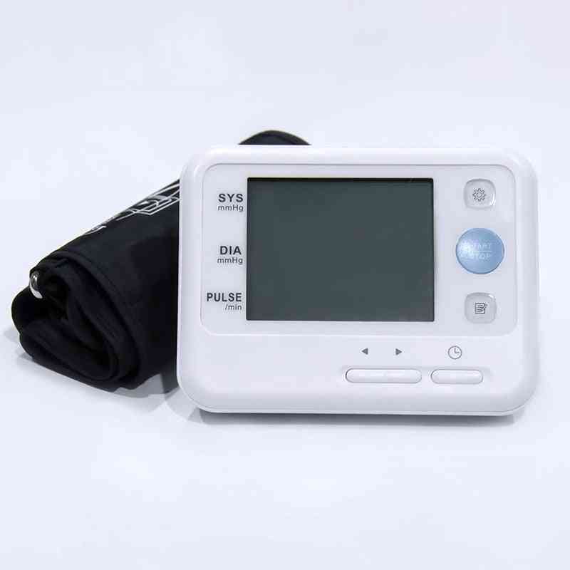 Arm Cuff Blood Pressure Monitor - Digital Lcd