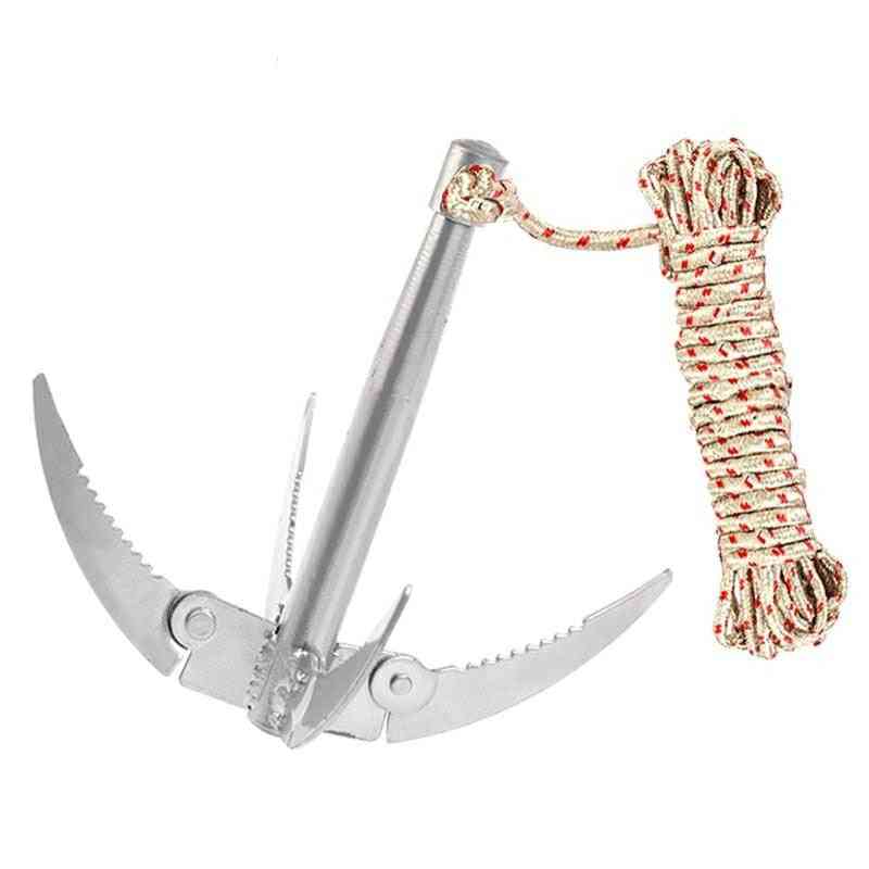 Folding Boats Anchor With Rope