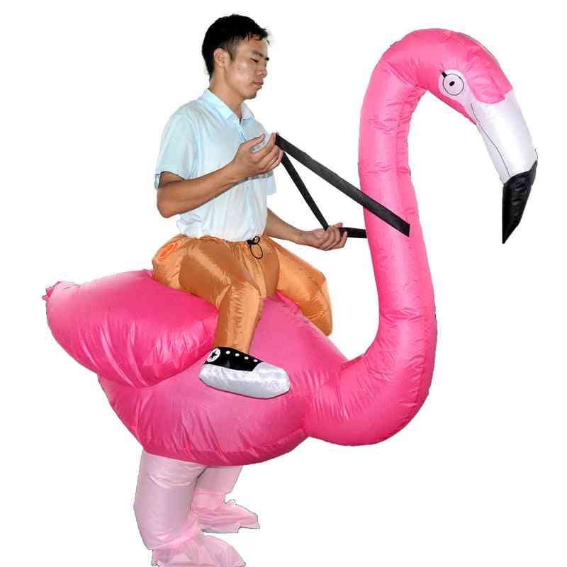 Unisex Adult Inflatable Flamingo Costume