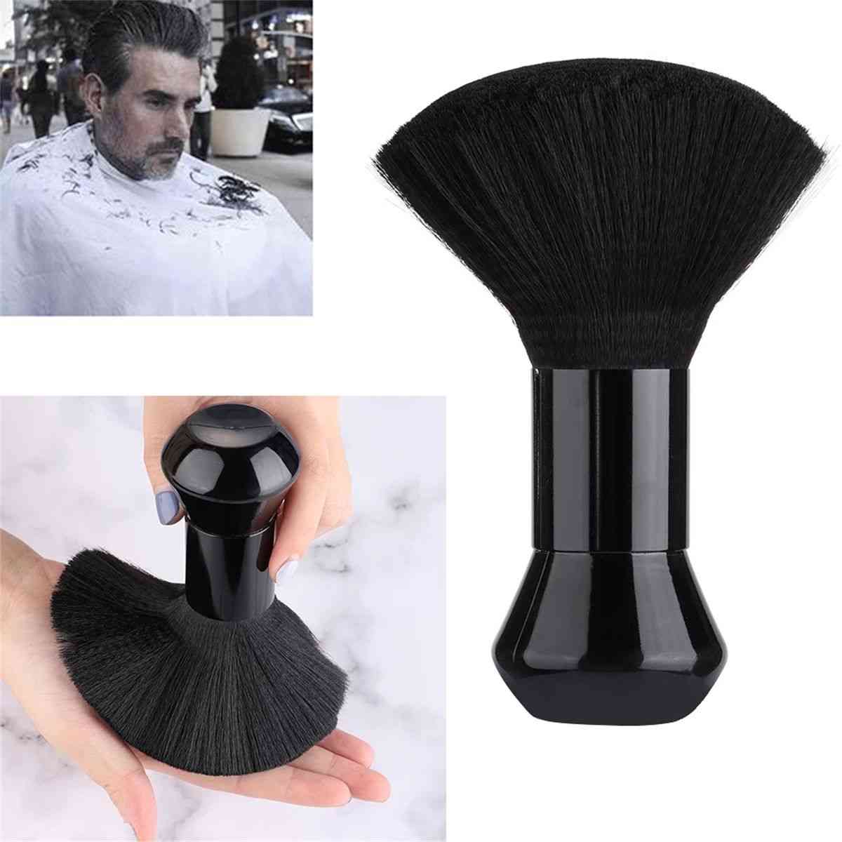 High Quality Black Hairdressing Sweeping Neck Hair Cleaning Duster