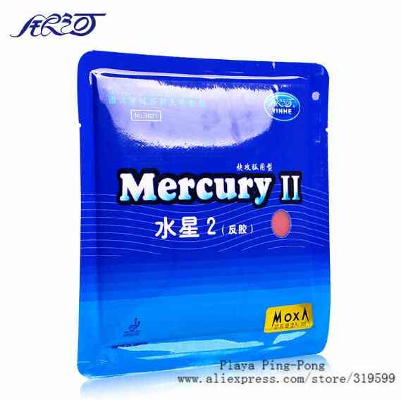 1x Original Yinhe Mercury 2 Table Tennis Rubber 9021 For Table Tennis Rackets Blade Racquet Ping Pong Rubber Pimples In
