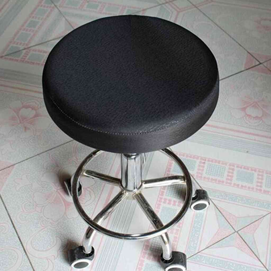 2pcs Black Chair Cover 35x10cm Removable