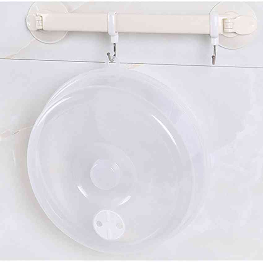 Large Microwave Splatter Cover Lid With Steam