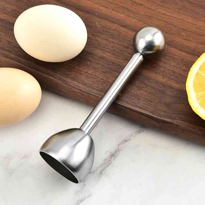 Stainless Steel Egg Shell Opener Egg Opener Cutter Boiled Egg Kitchen Tool