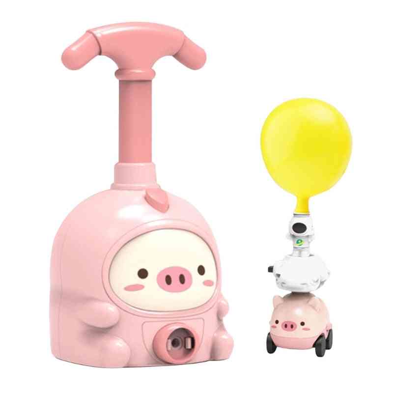 Air Powered Car Novelty Flying Toy