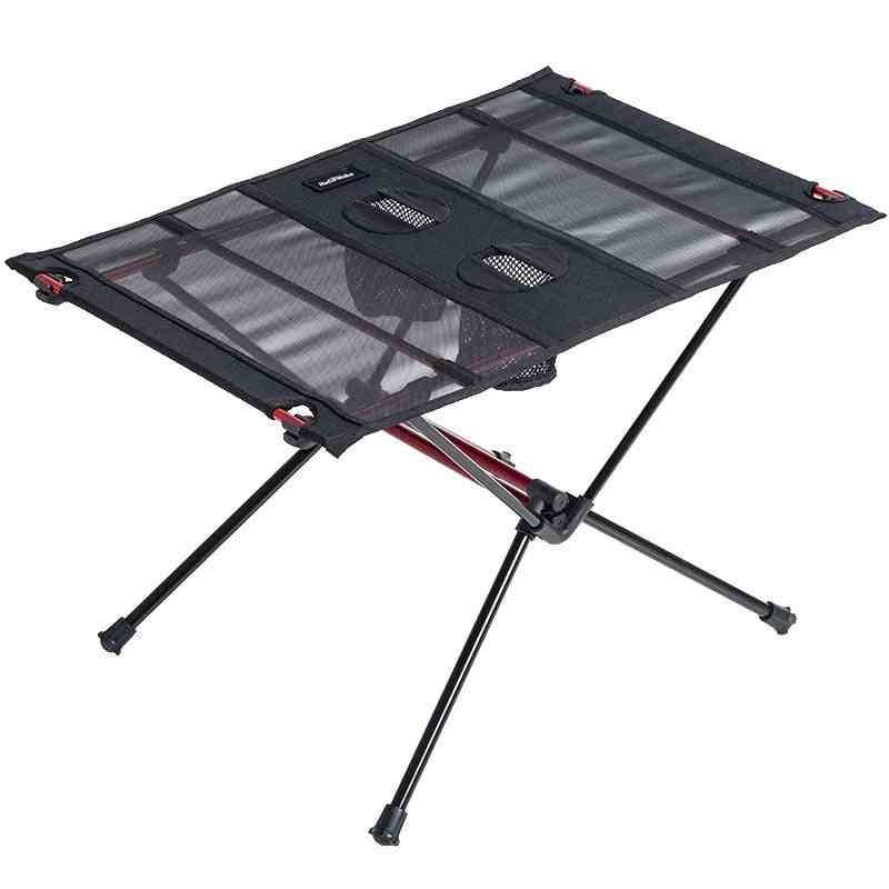Picnic Table, Collapsible Roll Up Outdoor Foldable Fishing Table