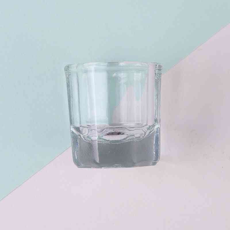 Nail Polish Small Capacity Glass Cup