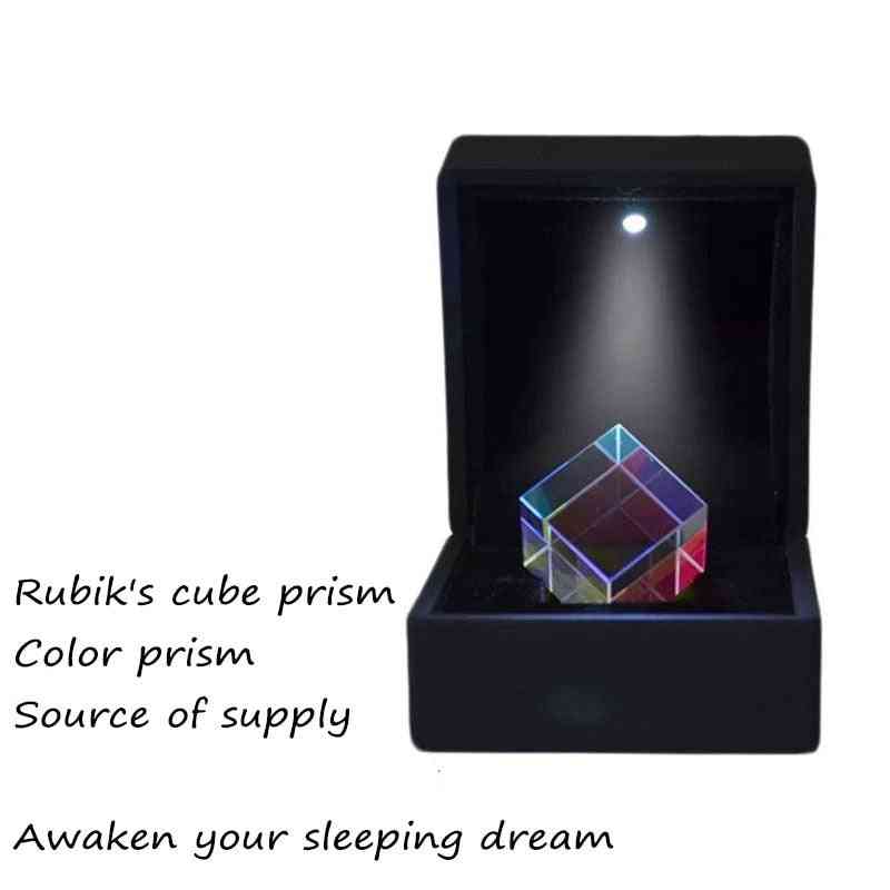 20x20x20mm Composite Color Colorful Prism Cube