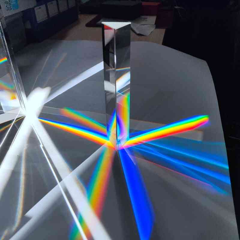 Seven-color Sunshine Optical Triangle Prism