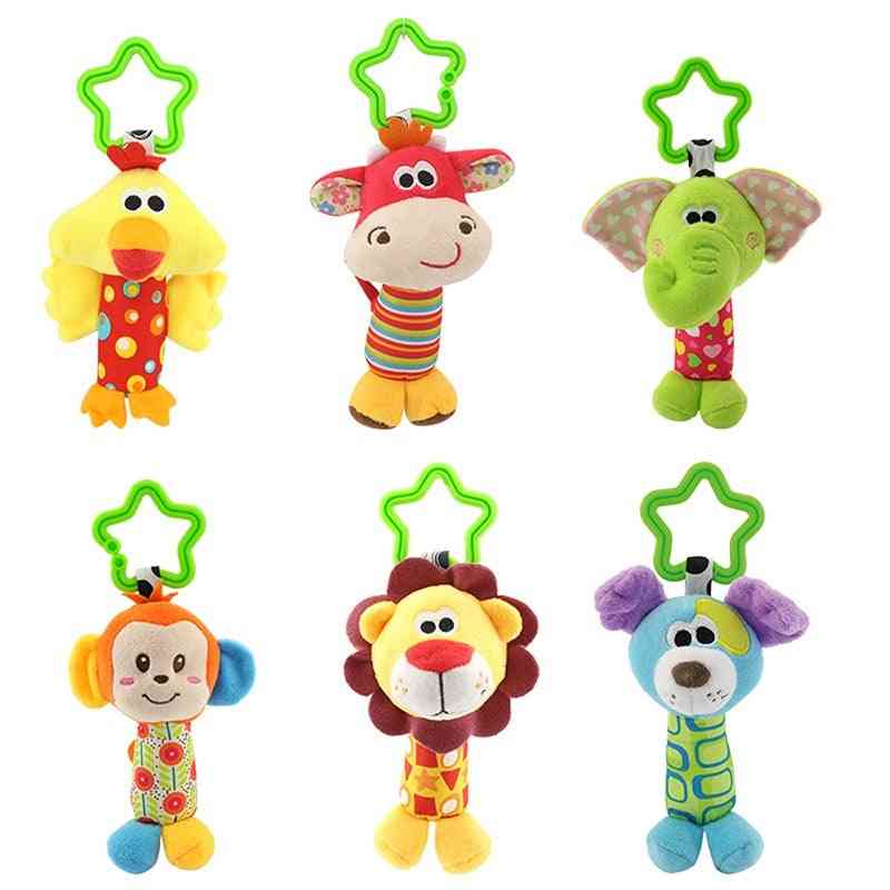 Rattles Pacify Doll Plush Baby Rattles